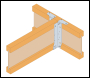 Simpsons Engineered Wood Hanger - Timber I-Joist Hanger - EWH240