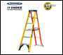 Werner AdjustaStep Fibreglass Stepladder 6 Tread - 75074