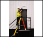 Werner AdjustaStep Fibreglass Stepladder 6 Tread - 75074