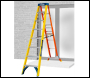 Werner AdjustaStep Fibreglass Stepladder 8 Tread - 75075