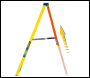 Werner AdjustaStep Fibreglass Stepladder 8 Tread - 75075