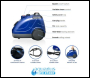 KIAM Aquarius Pro Steam - Multi-Purpose Steam Cleaner - PROSTEAM