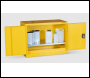 Armorgard Safestor, Hazardous Floor Cupboard 900x480x700 c/w 1 Shelf - Code HFC1