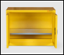 Armorgard Safestor, Hazardous Floor Cupboard 900x480x700 c/w 1 Shelf - Code HFC1