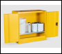 Armorgard Safestor, Hazardous Floor Cupboard 900x480x900 c/w 1 Shelf - Code HFC3