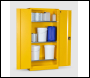 Armorgard Safestor, Hazardous Floor Cupboard 900x480x1800 c/w 3 Removable Shelves - Code HFC7