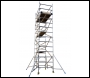 LEWIS Industrial Scaffold Tower Double Width 3.2m Long - 9.2m Platform Height