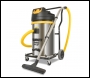 V-TUF MAMMOTH STAINLESS - 3.5kW 80L Twin Motor Industrial Wet & Dry Vacuum Cleaner with Accessories 110/240v