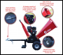 Crytec VULTURE 15HP 120mm Petrol Wood Chipper 420cc